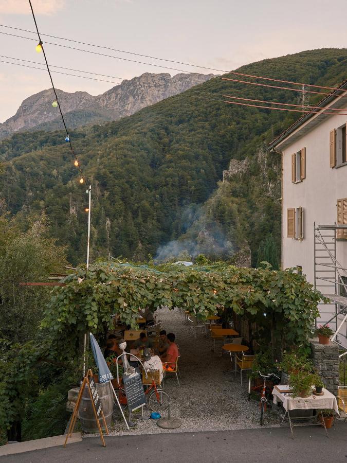 Osteria Gruetli Con Alloggio Borgnone 외부 사진