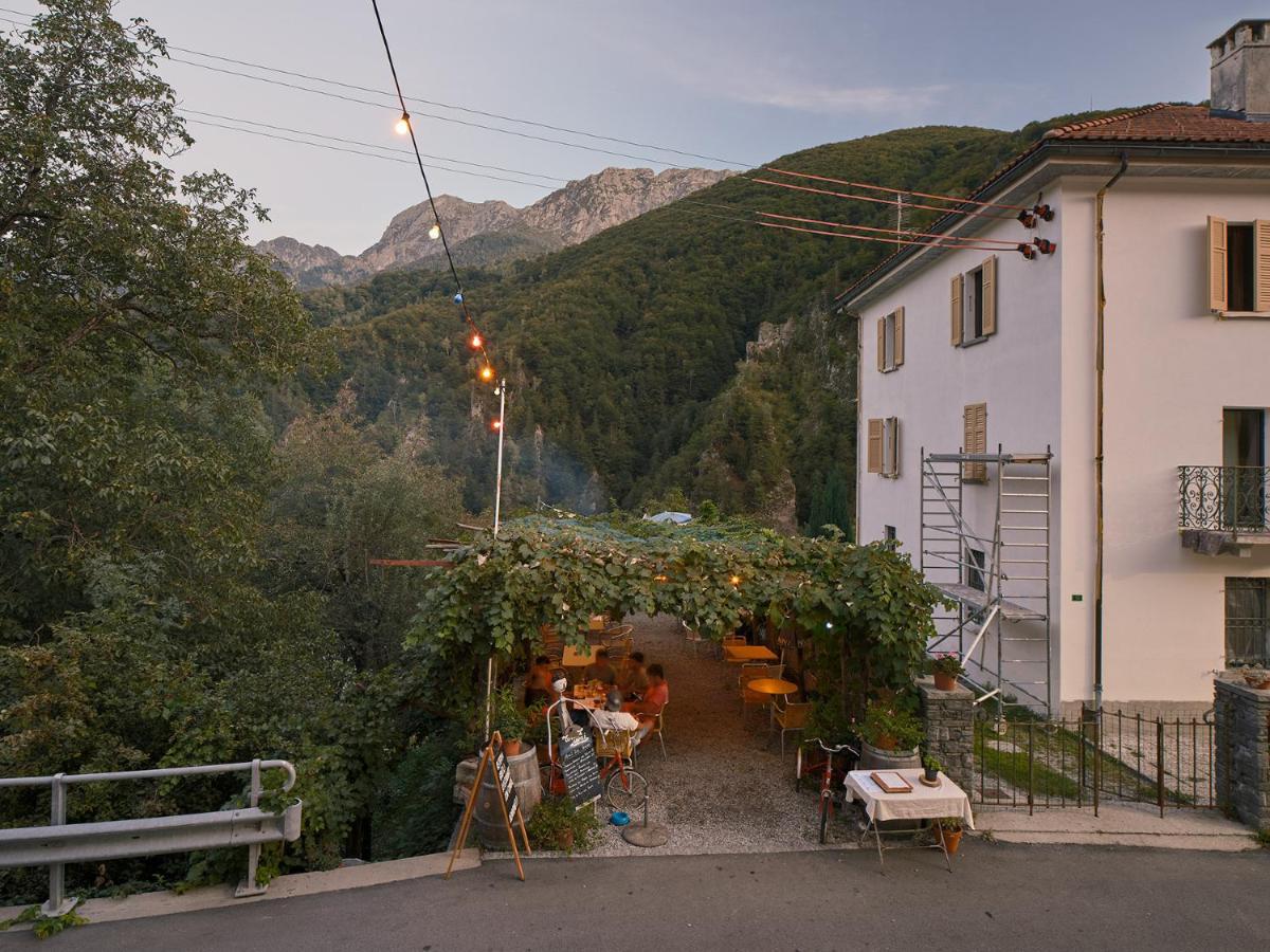 Osteria Gruetli Con Alloggio Borgnone 외부 사진