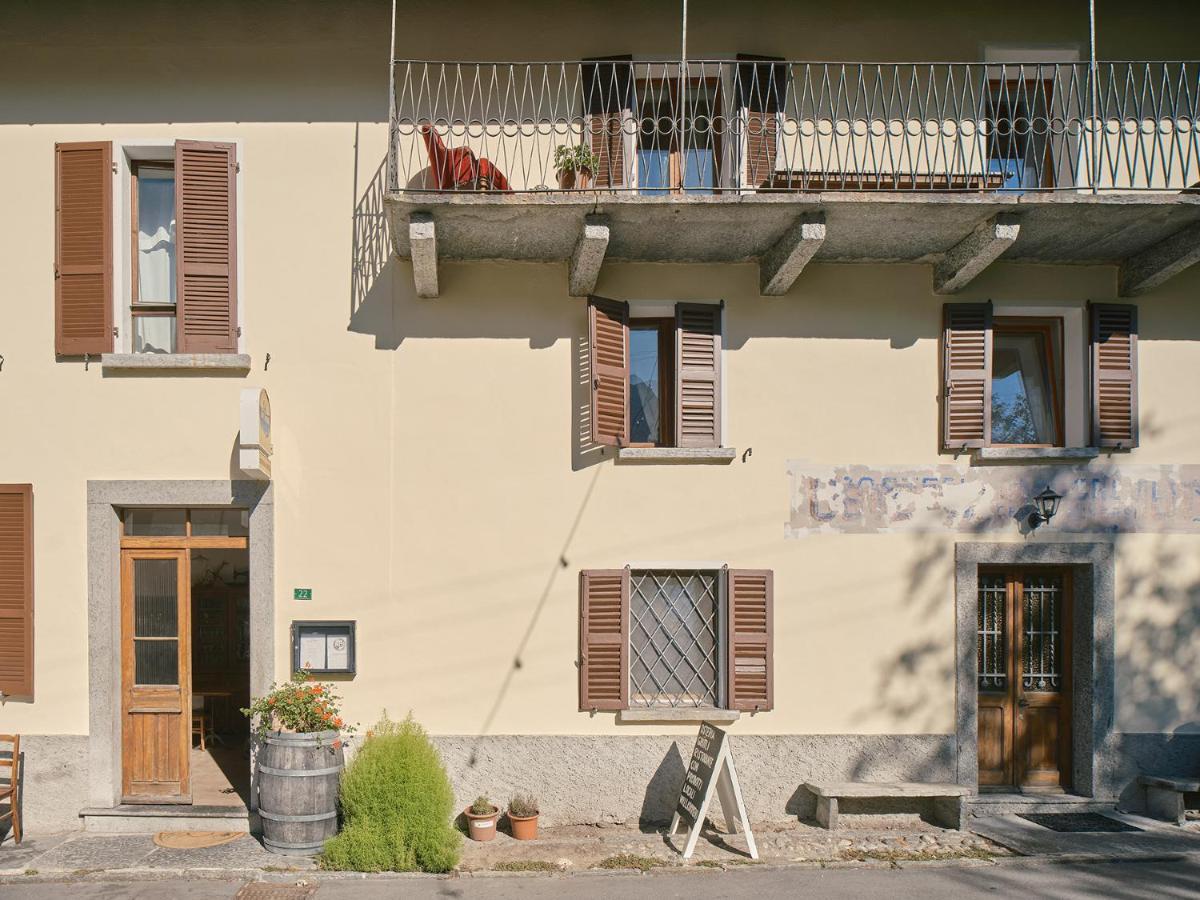 Osteria Gruetli Con Alloggio Borgnone 외부 사진